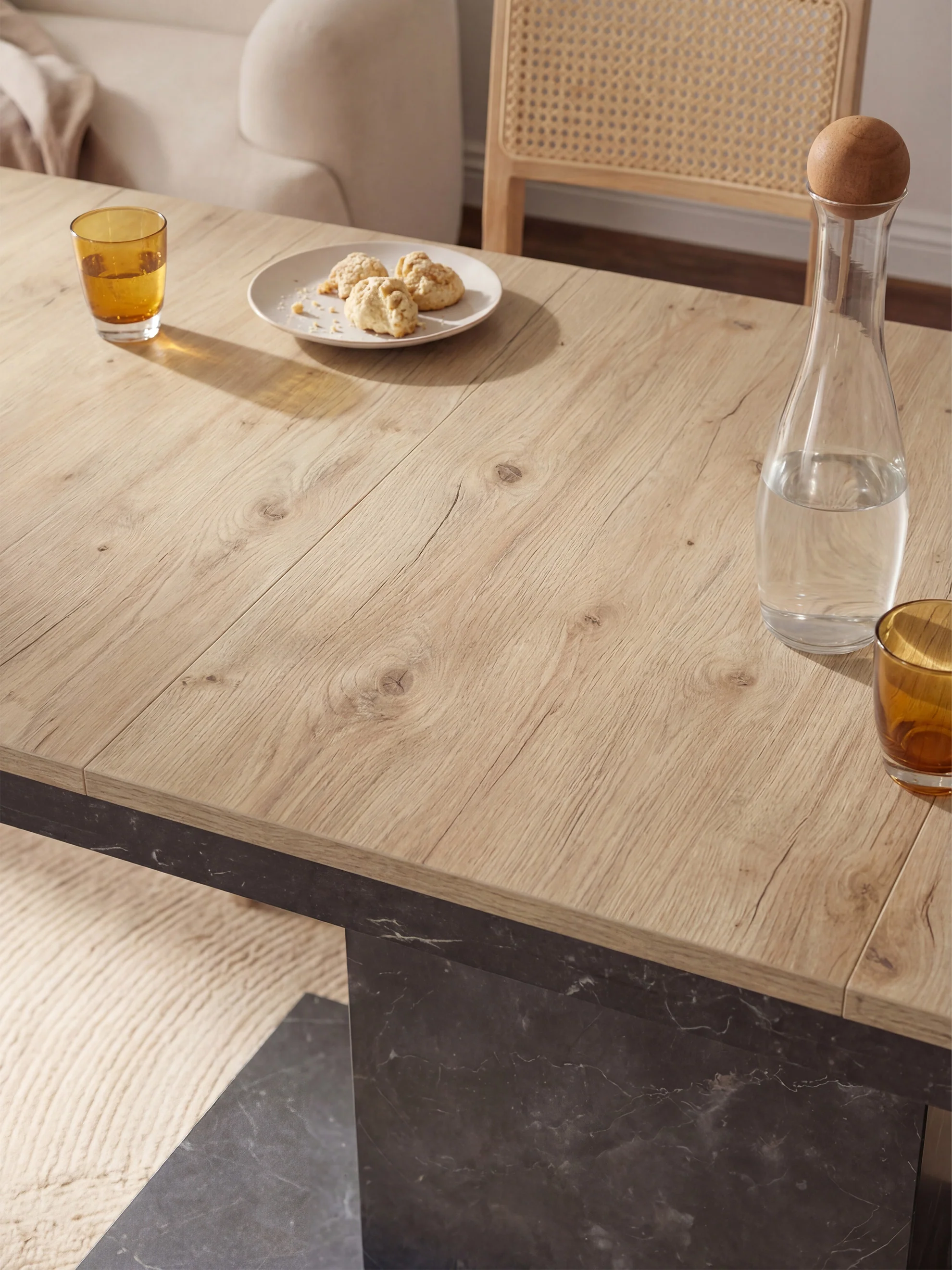 Esstisch MARA – Ausziehbarer Tisch mit & Metallgestell - Image 54