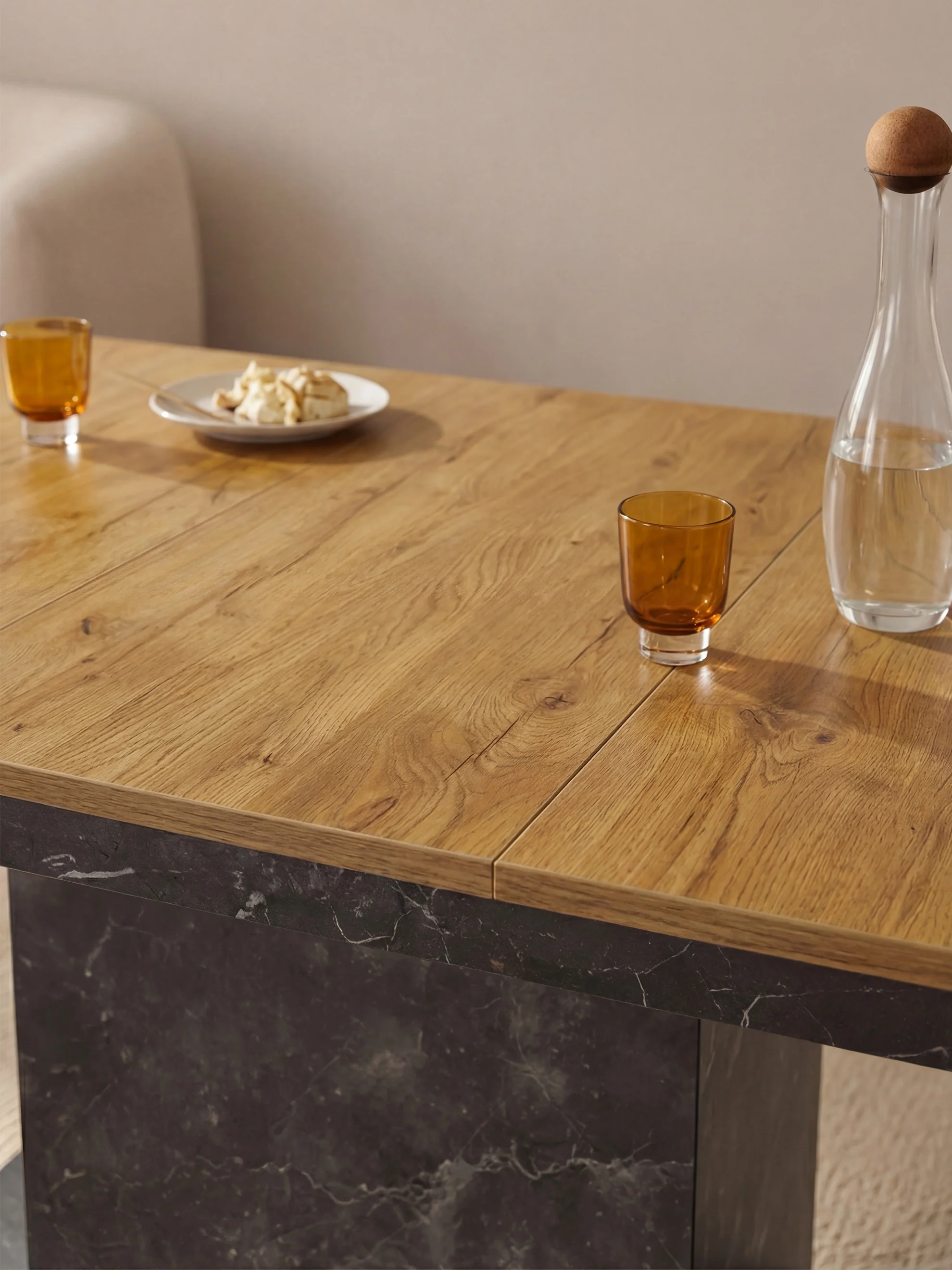 Esstisch MARA – Ausziehbarer Tisch mit & Metallgestell - Image 58