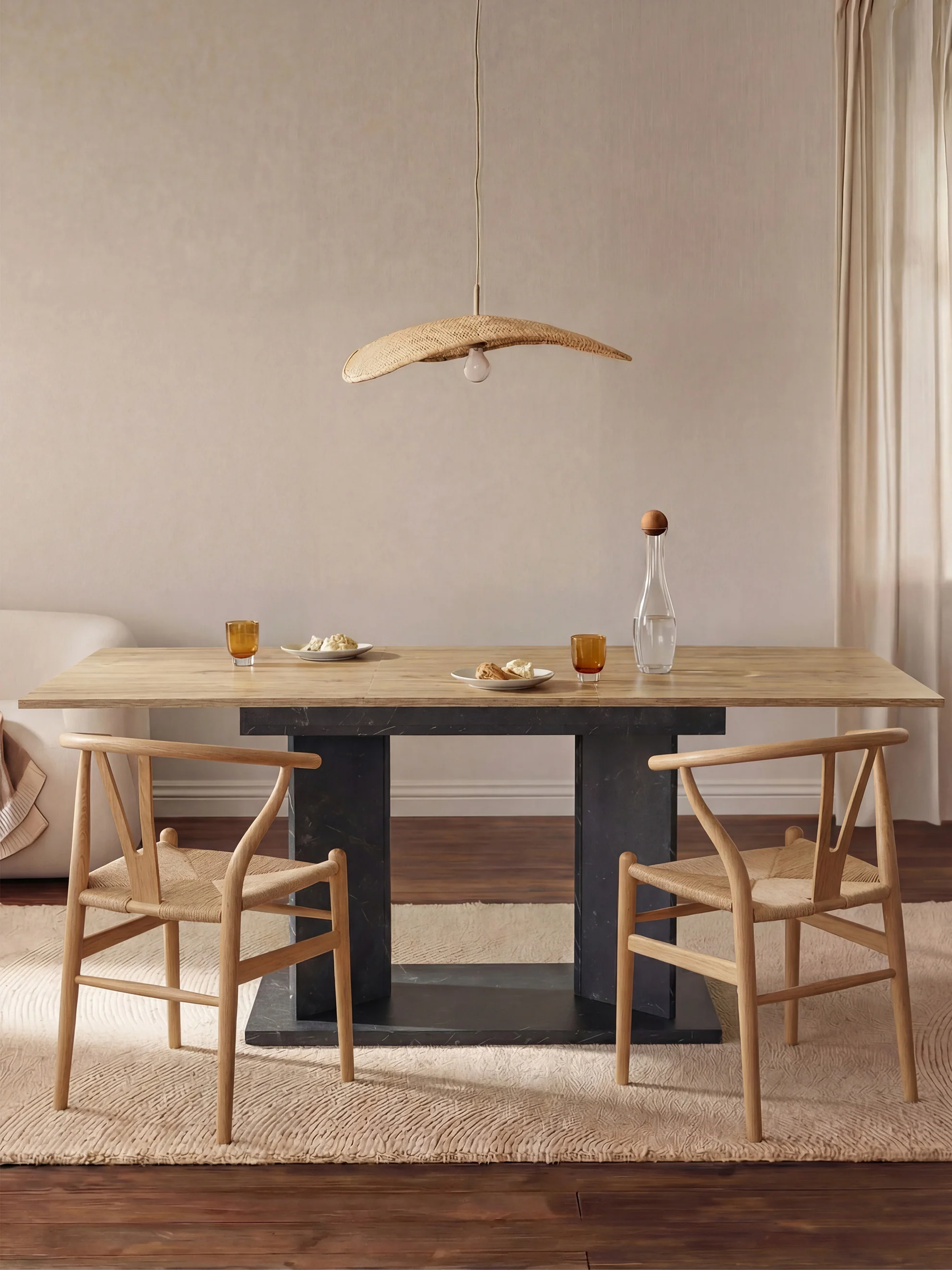 Esstisch MARA – Ausziehbarer Tisch mit & Metallgestell - Image 66