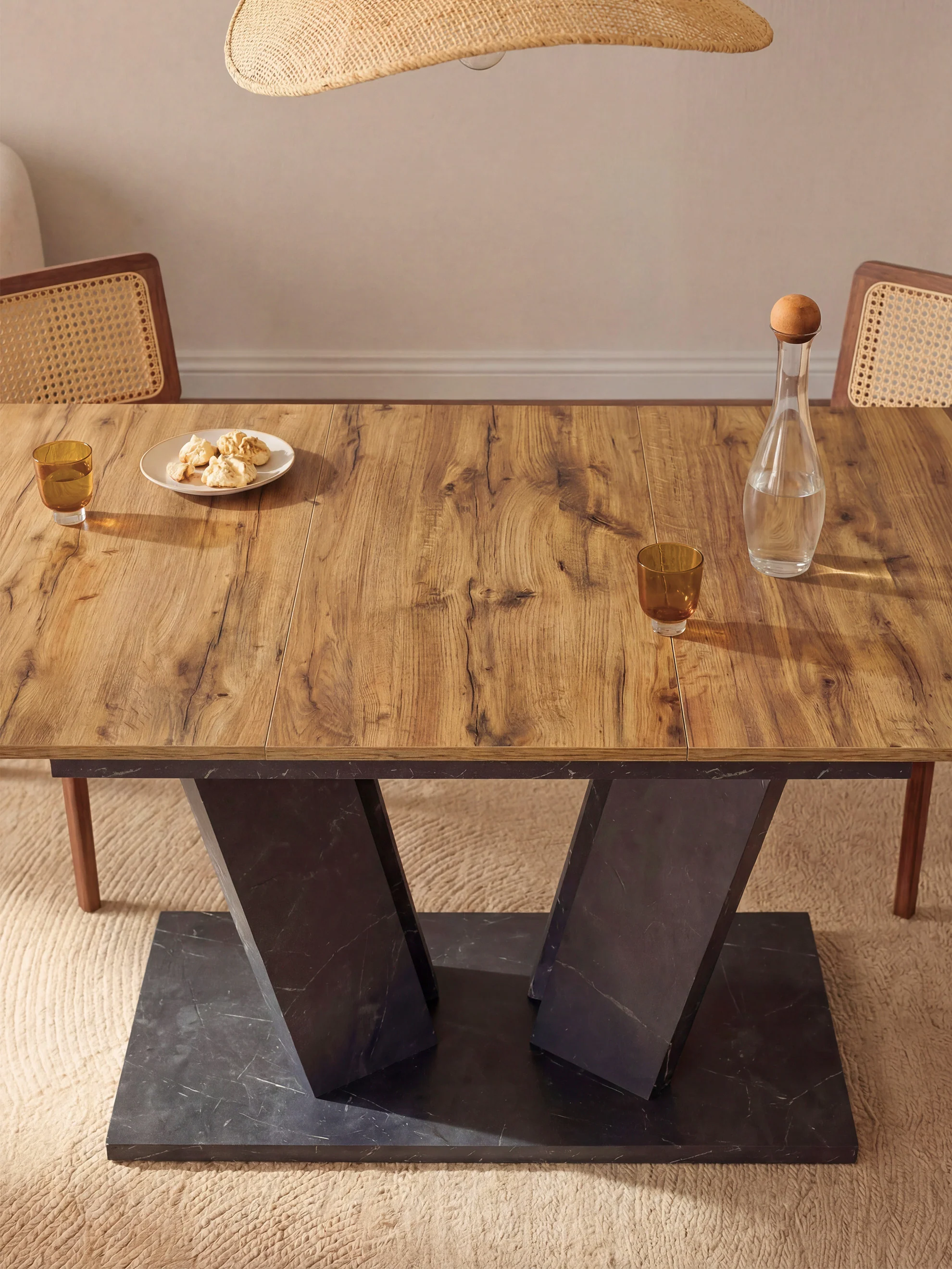 Esstisch MARA – Ausziehbarer Tisch mit & Metallgestell - Image 87