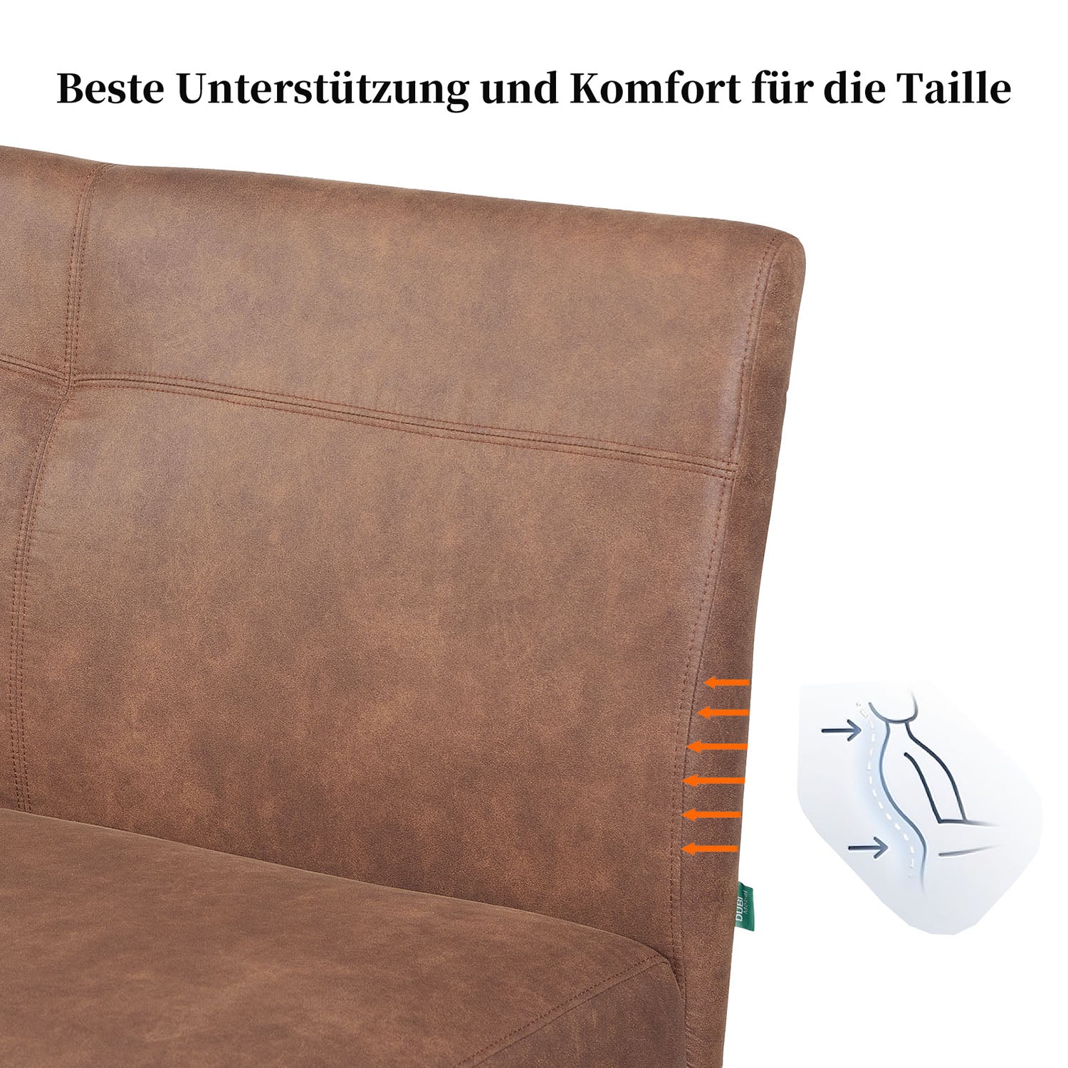 Esszimmerbank JOYCE - Federkernpolsterung, mit Metallgestell - Image 22