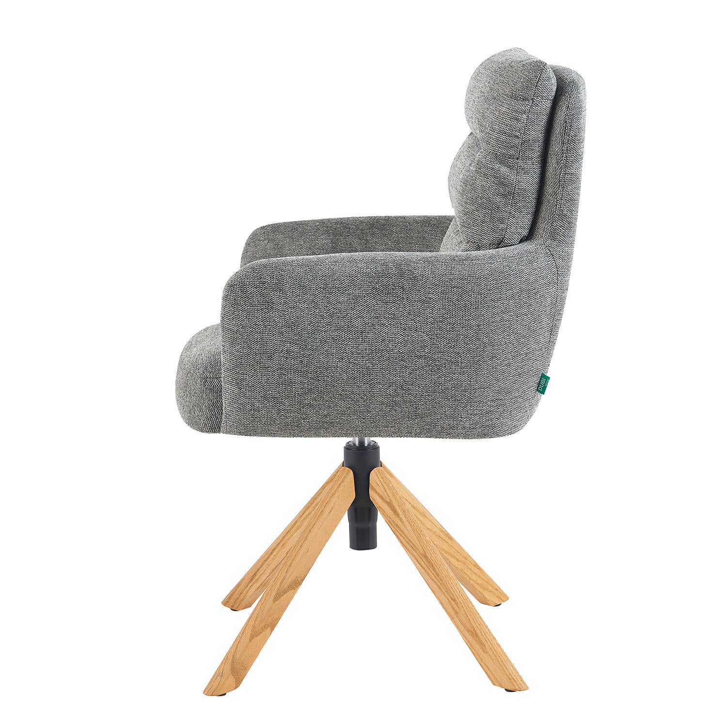Esszimmerstuhl Mika-Jule 2er-Set - 360° drehbar, Rückstellfunktion,Eiche geölt Natur - Image 28