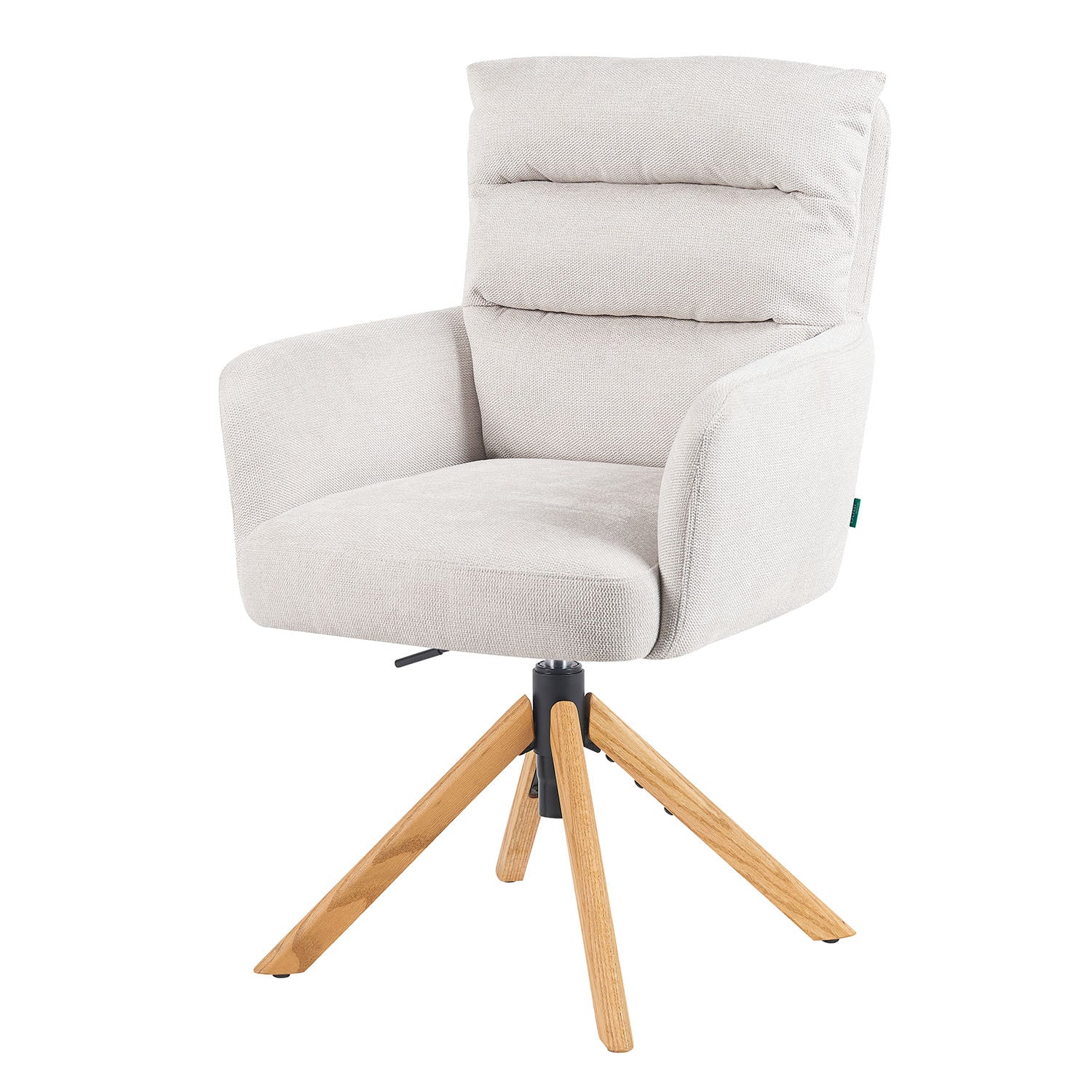 Esszimmerstuhl Mika-Jule 2er-Set - 360° drehbar, Rückstellfunktion,Eiche geölt Natur - Image 35