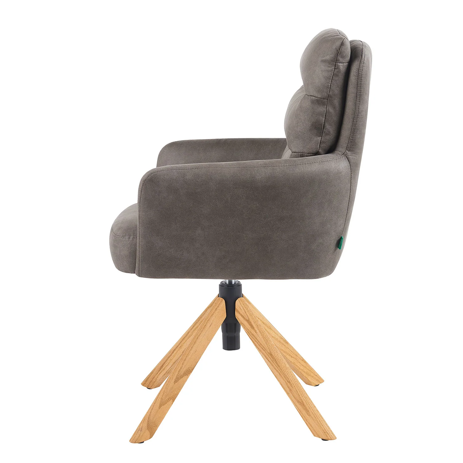 Esszimmerstuhl Mika-Jule 2er-Set - 360° drehbar, Rückstellfunktion,Eiche geölt Natur - Image 44