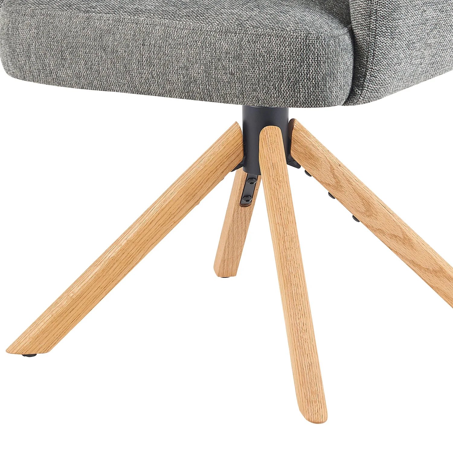 Esszimmerstuhl Mika-Jule 2er-Set - 360° drehbar, Rückstellfunktion,Eiche geölt Natur - Image 8