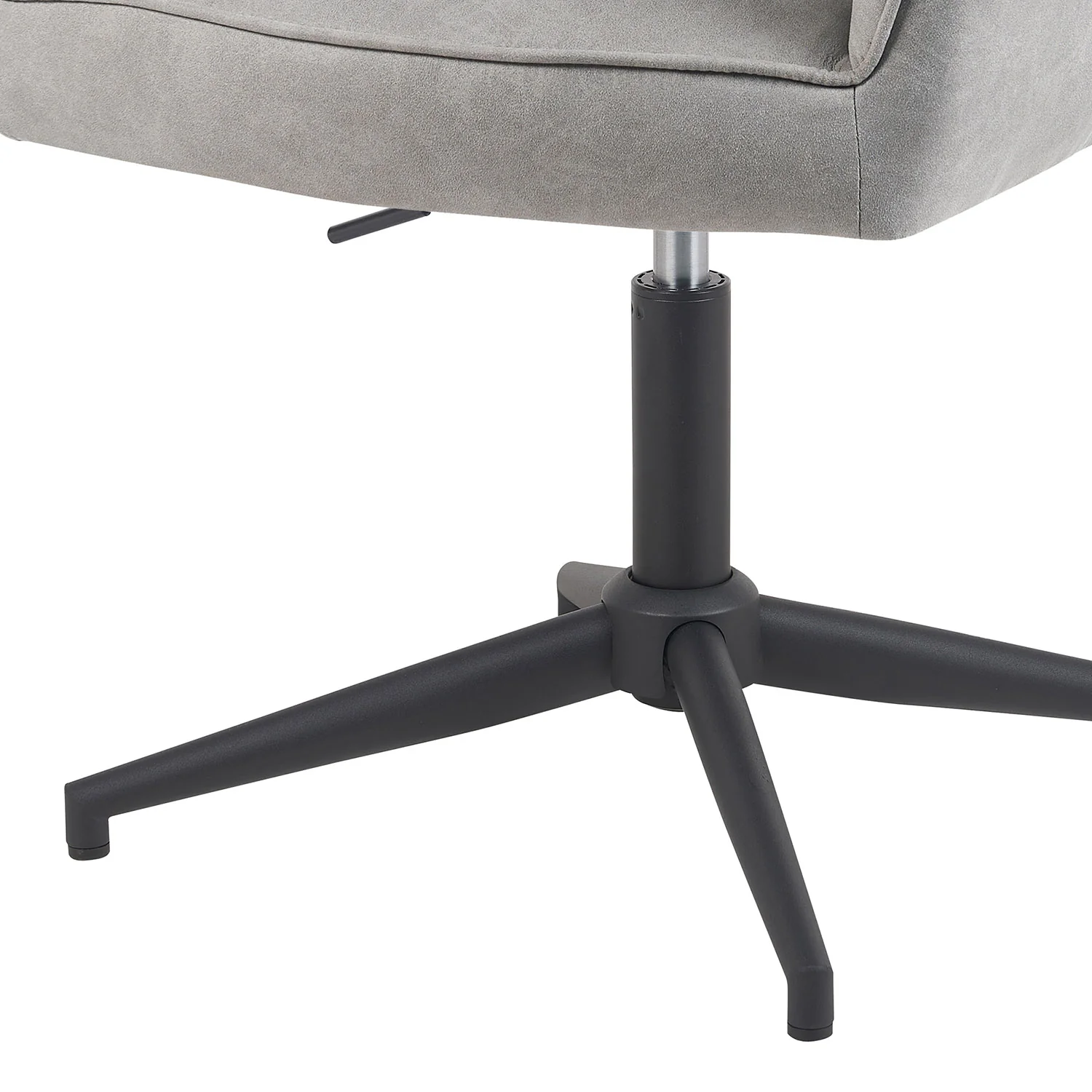 Esszimmerstuhl Mika-Piet, Braun, Gestell 360° drehbar, höhenverstellbar, Metall pulverbeschichtet Matt-Schwarz - Image 33