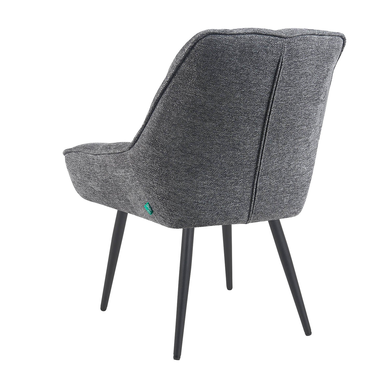 Esszimmerstuhl Mika-Zoe 2er-Set | 360° drehbar | Metall pulverbeschichtet Matt-Schwarz - Image 21