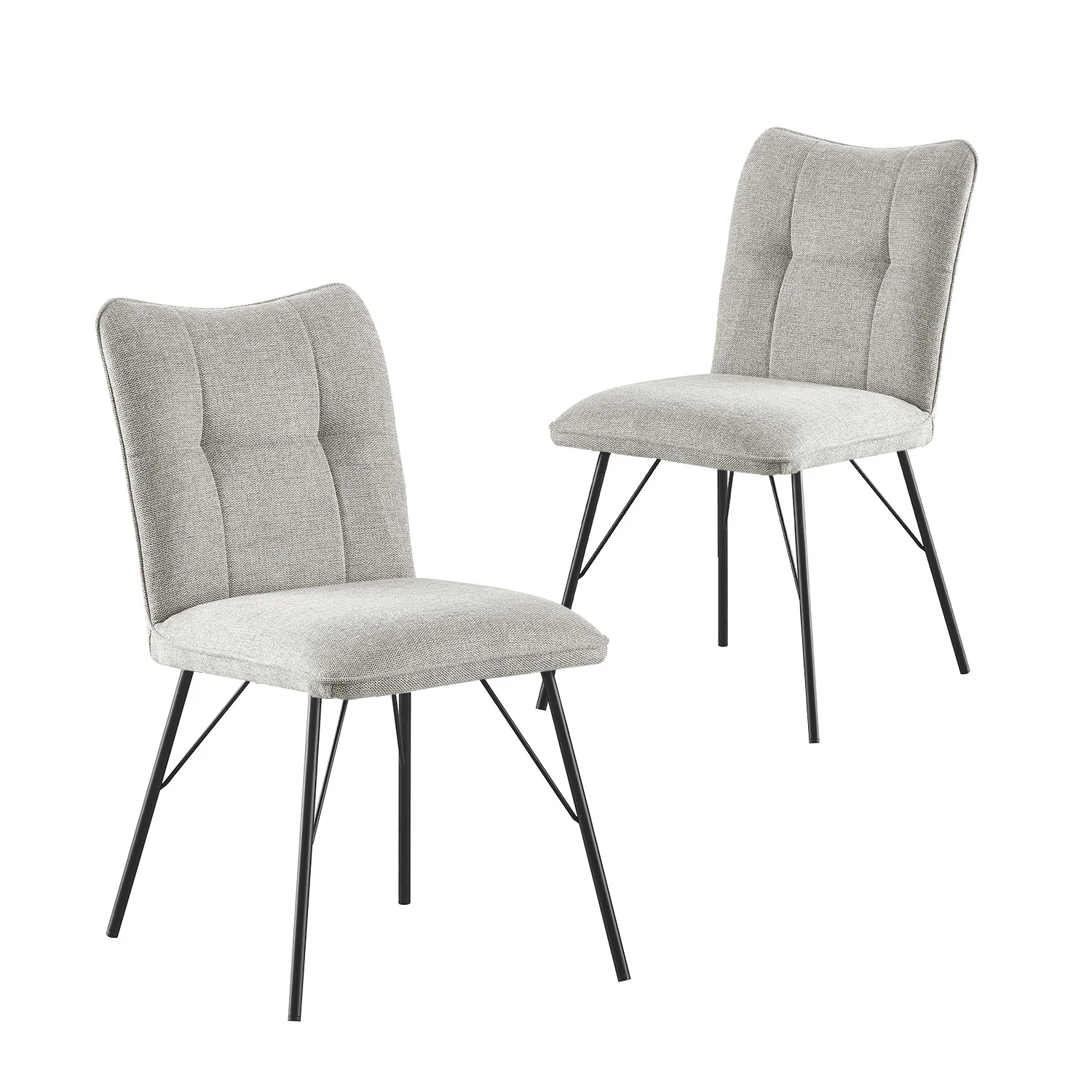 NELE, 2er Set - Moderner Polsterstuhl - Image 15