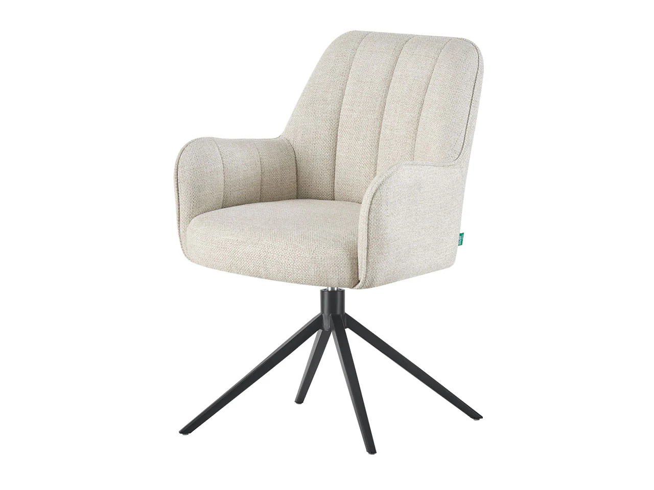 Esszimmerstühle THOMAS-ZARA 2er Set - 360° drehbar mit Rückholfunktion - Image 3