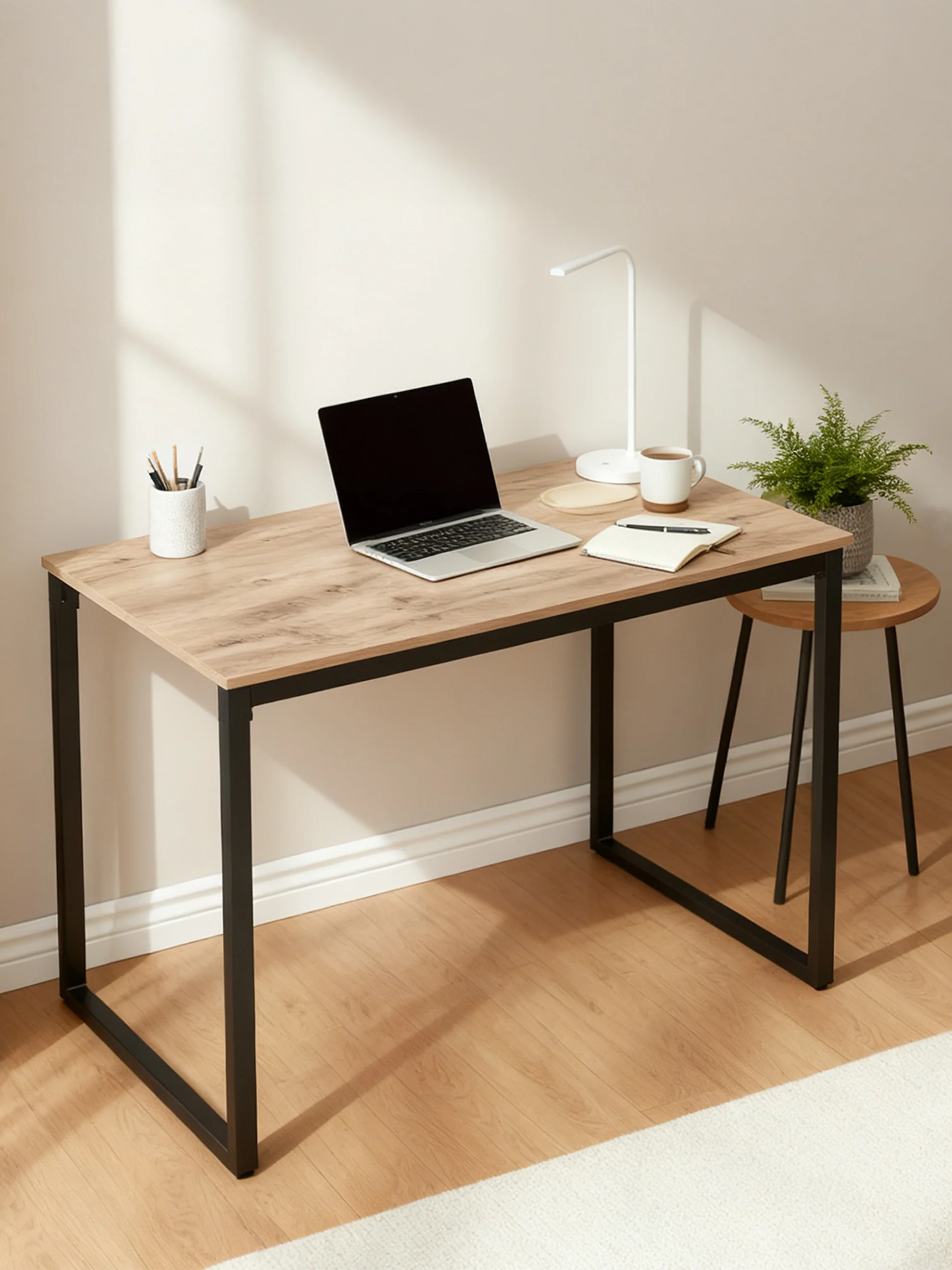 Schreibtisch Lutz - Home Office Desk mit Metallgestell - Image 7