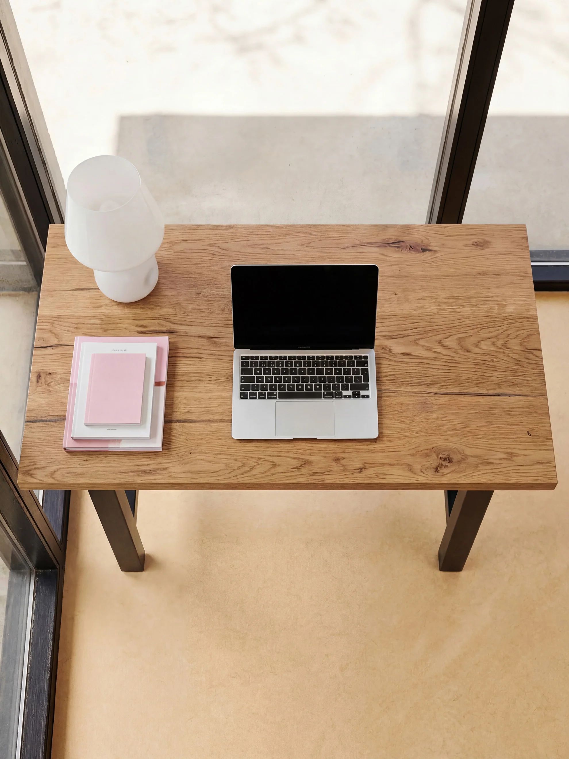 Schreibtisch THOR - stabiler Home Office Tisch in Industrie-Design - Image 3