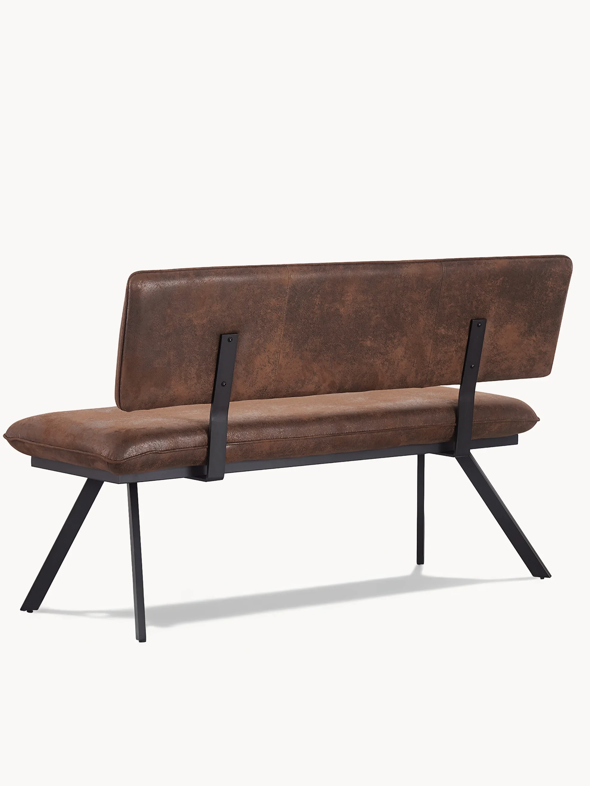 Sitzbank JUNA, Braun, 160cm | praktisch & modern | B&D home - Image 4