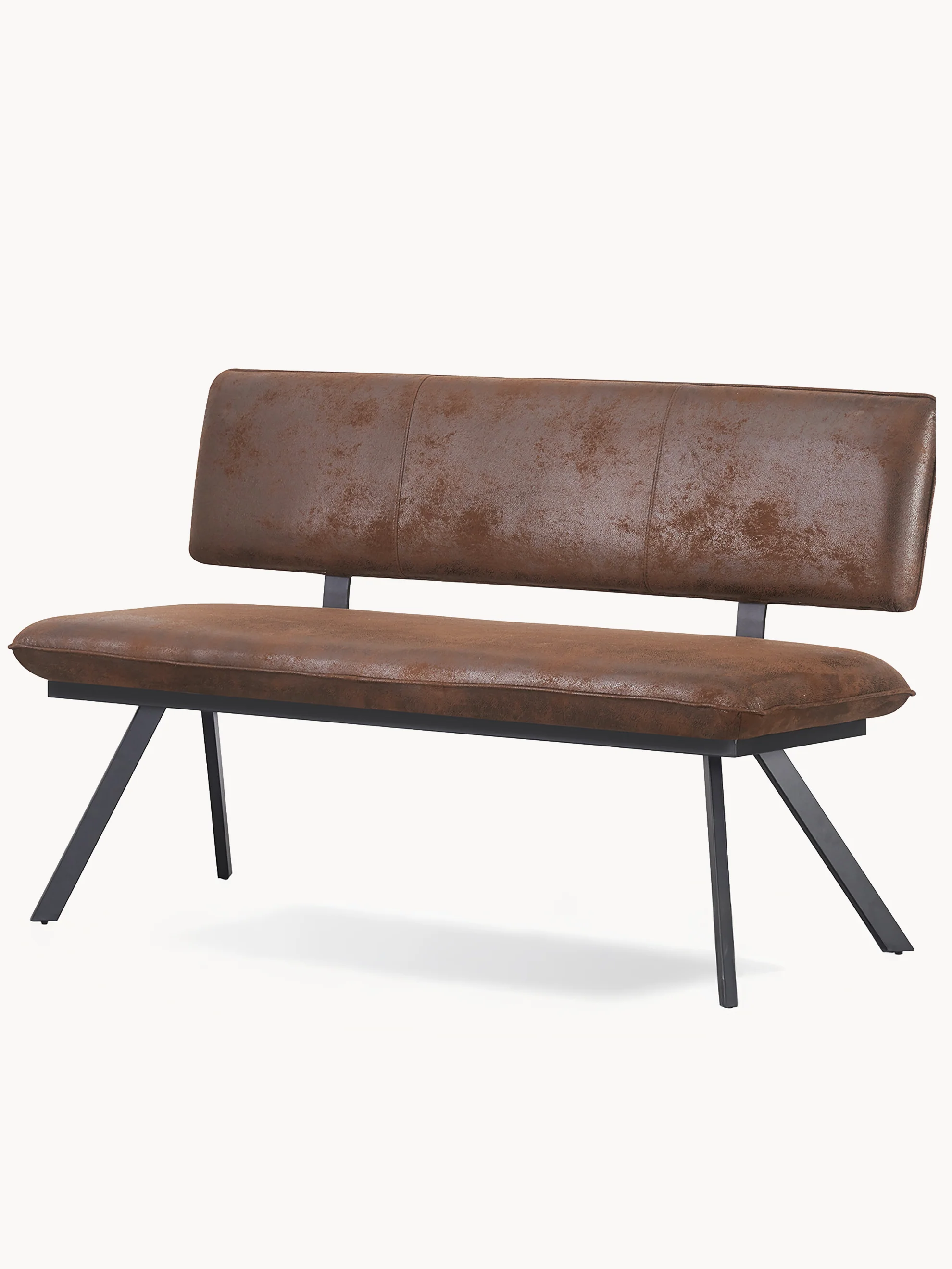 Sitzbank JUNA, Braun, 160cm | praktisch & modern | B&D home - Image 5