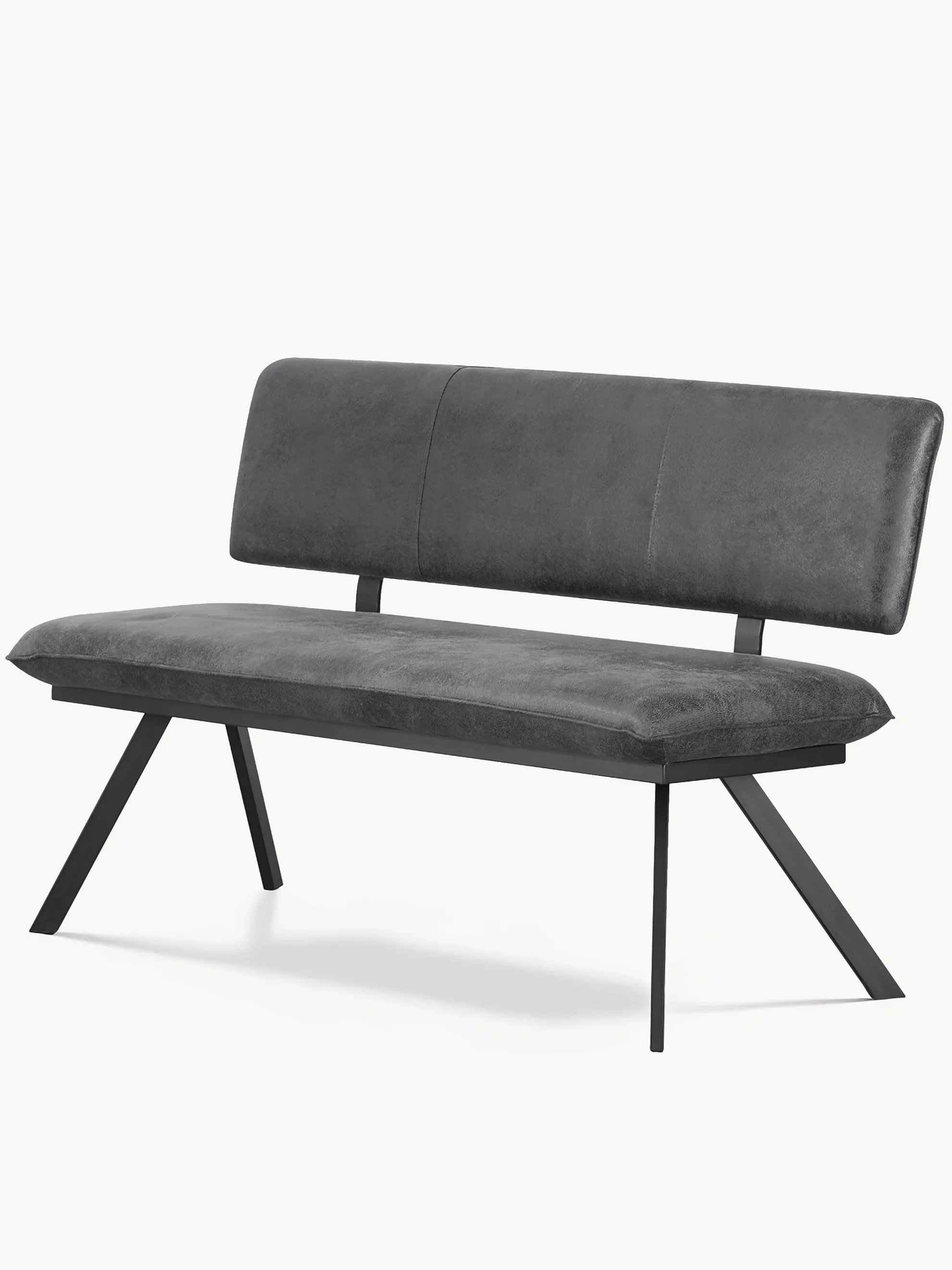Sitzbank JUNA, Braun, 160cm | praktisch & modern | B&D home - Image 6