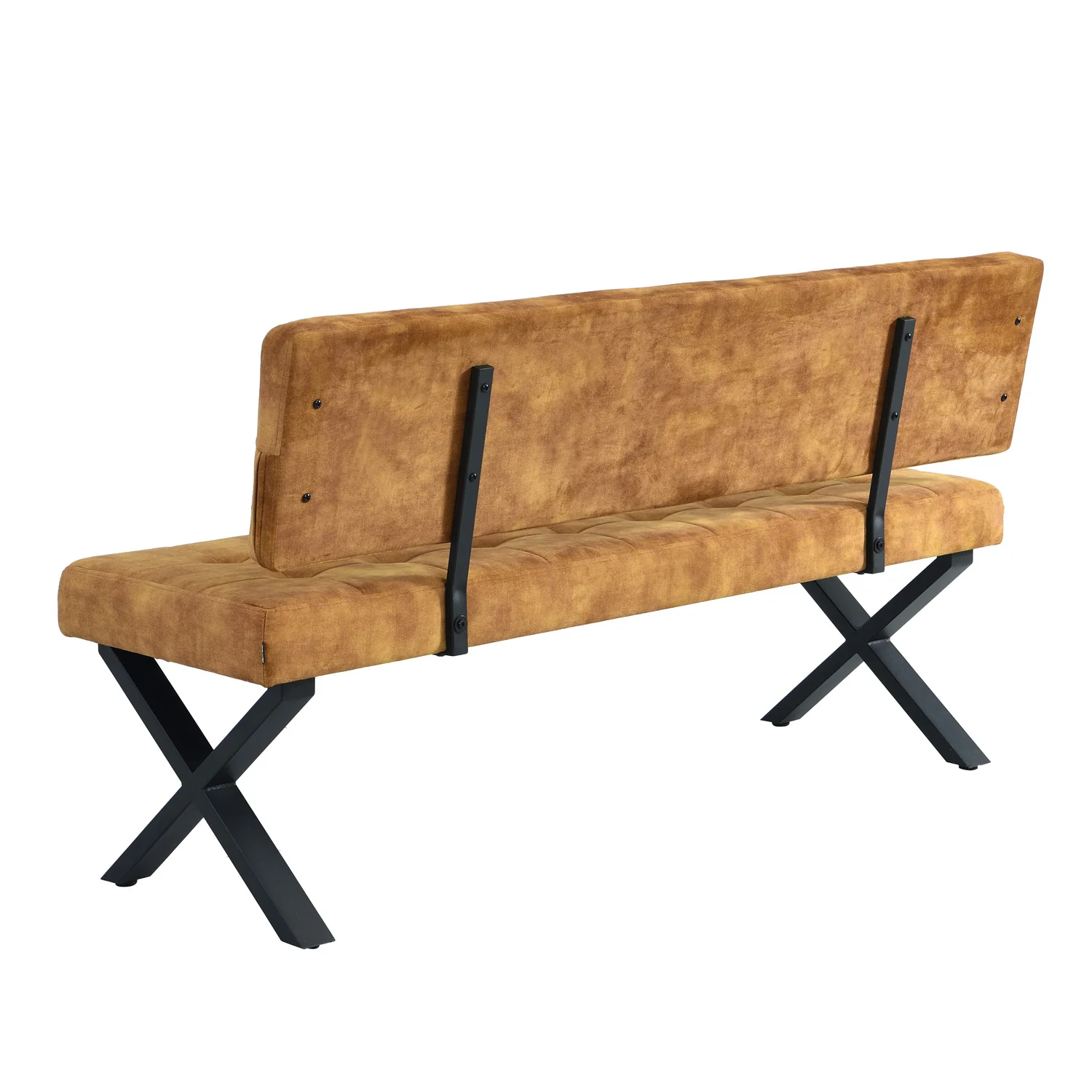 Sitzbank KAREN – Esszimmerbank mit Rückenlehne & Metallgestell - Image 17